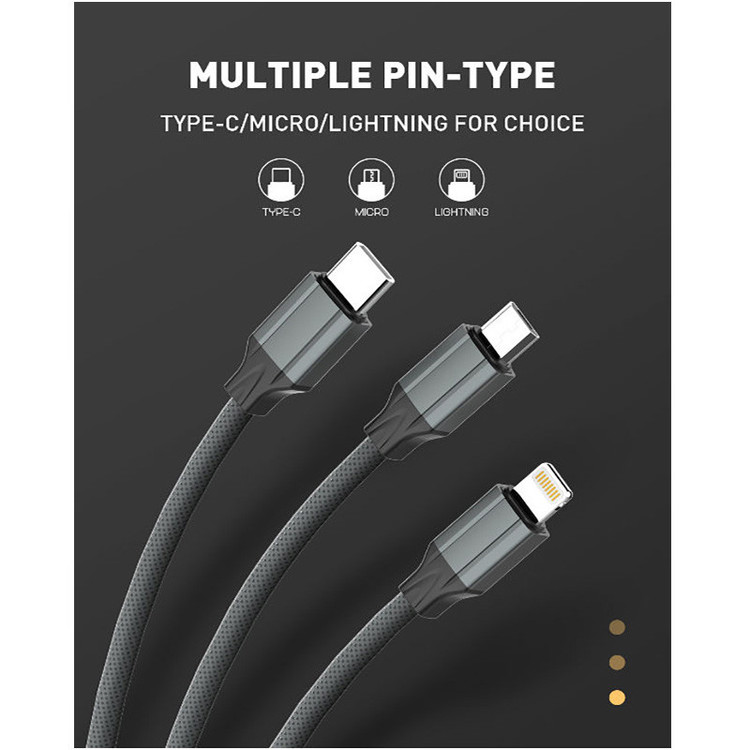 کابل تبدیل USB به USB-C الدینیو مدل LS441 01me طول 1 متر