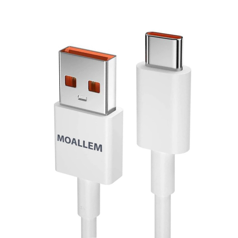 کابل تبدیل USB به USB-C معلم مدل Mi 11 Ultra طول 1 متر