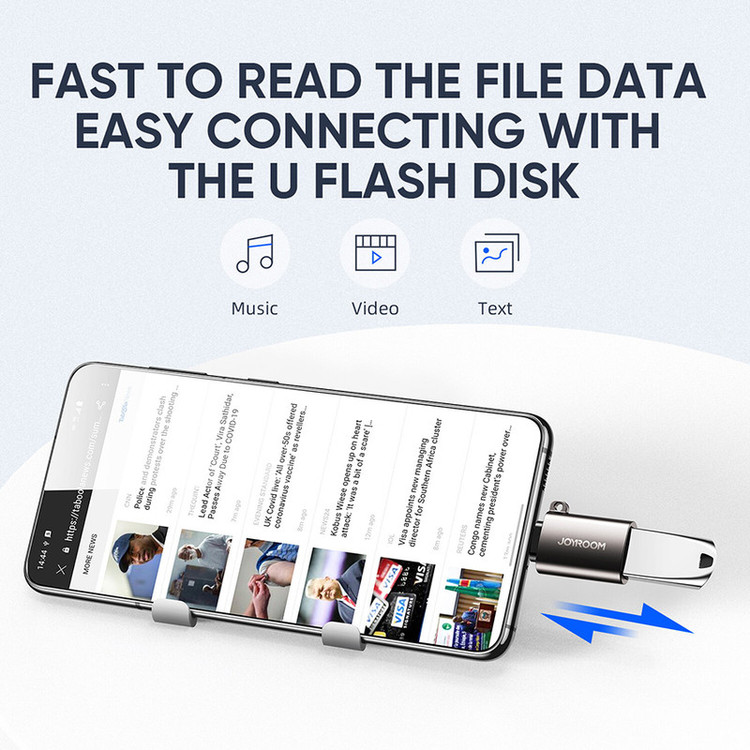 مبدل USB-C به USB جوی روم مدل S-H151