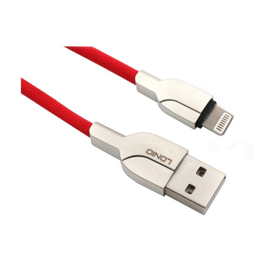 کابل تبدیل USB به لایتنینگ الدینیو مدل LS-412 طول 2 متر