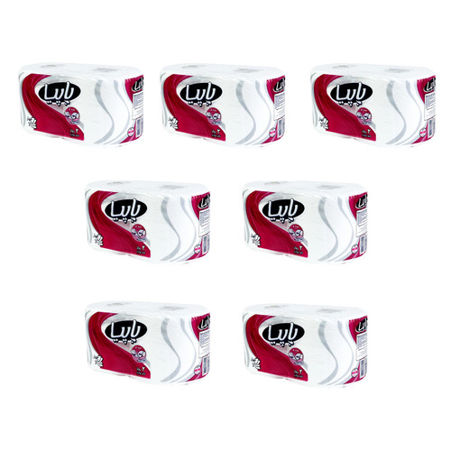 دستمال توالت پاپیا مدل PT7 مجموعه 7 عددی