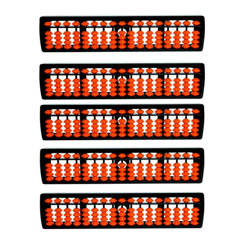 بازی آموزشی اعداد مدل چرتکه سوروبان هفده ستونه مجموعه پنج عددی