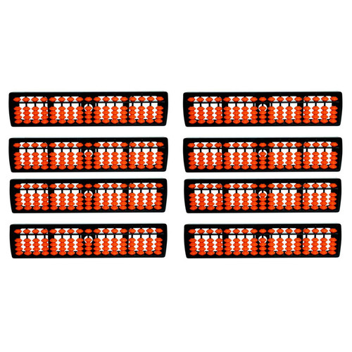 بازی آموزشی ریاضی مدل چرتکه سوروبان هفده ستونه مجموعه هشت عددی