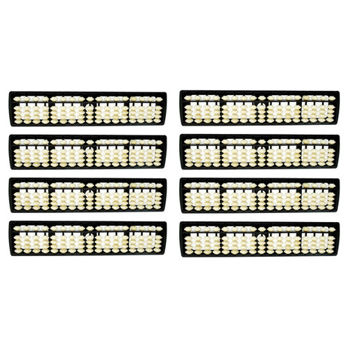 بازی آموزشی ریاضی مدل چرتکه سوروبان هفده ستونه مجموعه هشت عددی