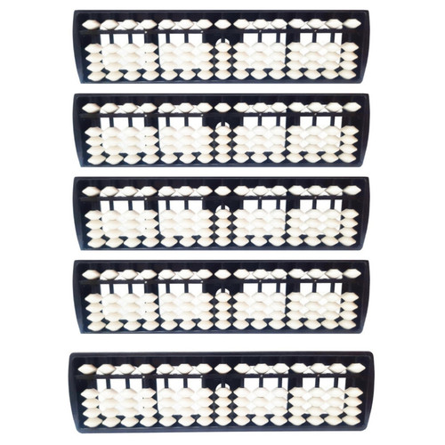 بازی آموزشی ریاضی مدل چرتکه سوروبان هفده ستونه مجموعه پنج عددی